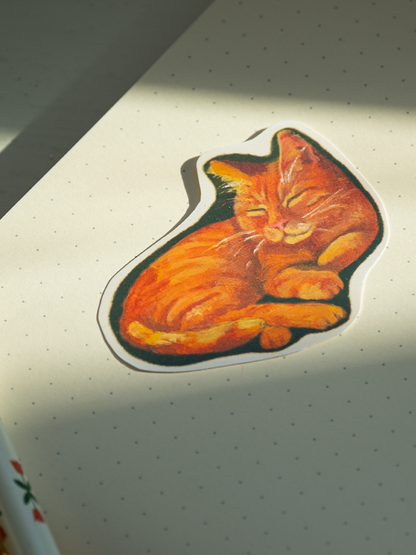 Chat endormi
