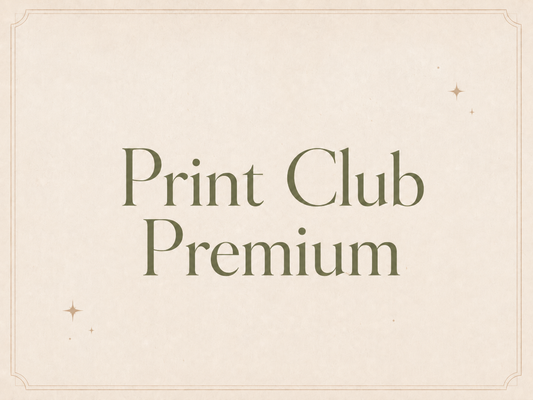 ✨ Abonnement Print club Premium ✨